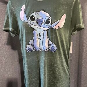 Disney Stitch oversized Sheer Womens Tee